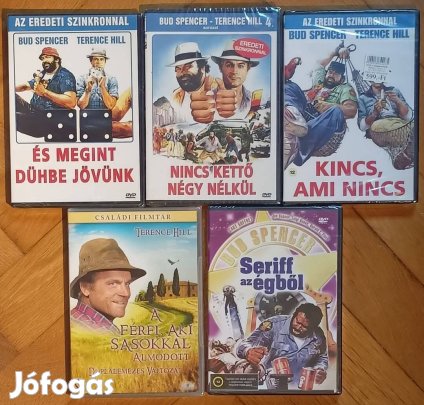 Bud Spencer és Terence Hill DVD filmek bontatlan egyben