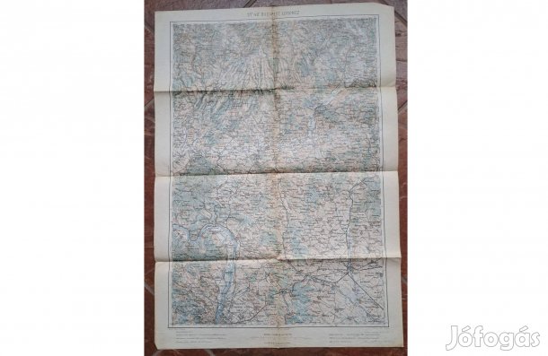 Budapest Losoncz 1914 térkép