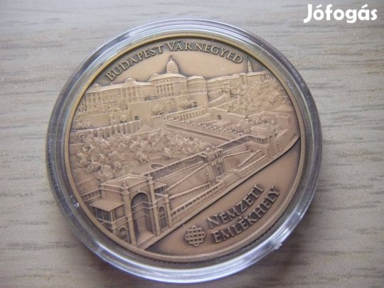 Budapest Várnegyed 2025 Emlékérem Zárt Kapszulában