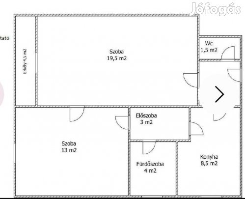 Budapest XVI. eladó 2 szobás lakás.