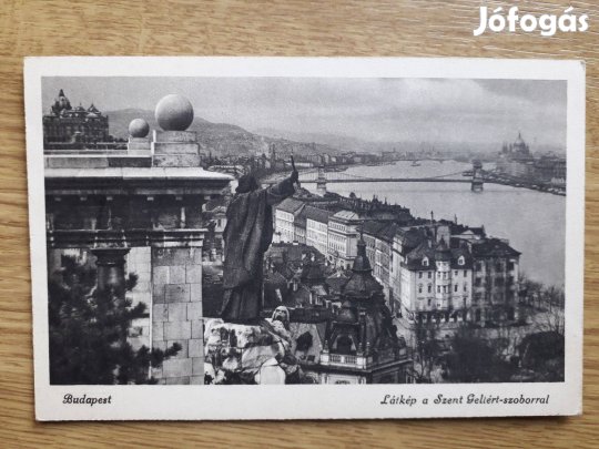 Budapest, Szent Gellért-szobor - képeslap