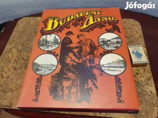Budapest anno. gazdagon illusztrált könyv retro 1979