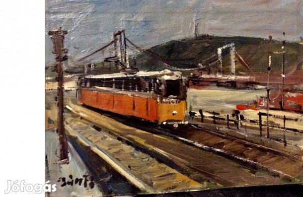 Budapest részlet - festmény