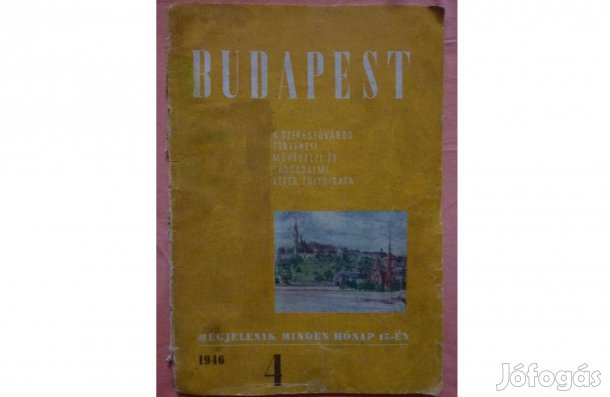 Budapest székesfőváros képes folyóirat eladó