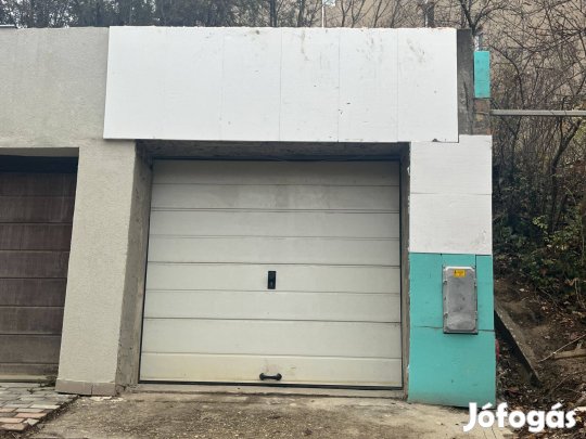 Budapest törökvész úton kiadó különálló tégla garázs tároló raktár