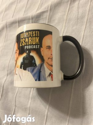 Budapesti zsaruk Podcast bögre