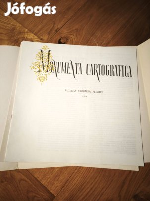 Budavár erődítési térképe (1749) Monumenta Cartographica, nagyméretű