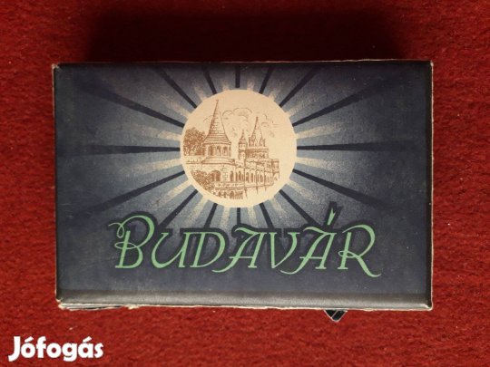Budavár papír cigarettásdoboz