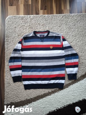 Budmil férfi vékony kötött pulóver M-es méret.