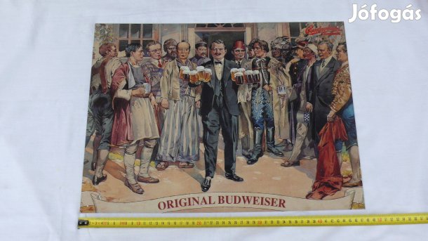 Budweiser fémtáblakép
