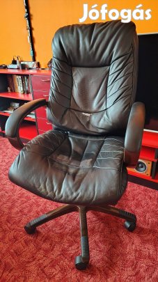 Buffalo Főnöki Bőrfotel | Kagyló / Hinta Mechanika | Felújítandó