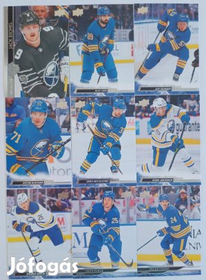 Buffalo Sabres NHL kártyák Thompson Skinner Tuch Dahlin