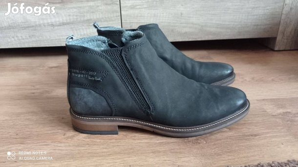Bugatti bőr bokacipő cipő bokacsizma 43