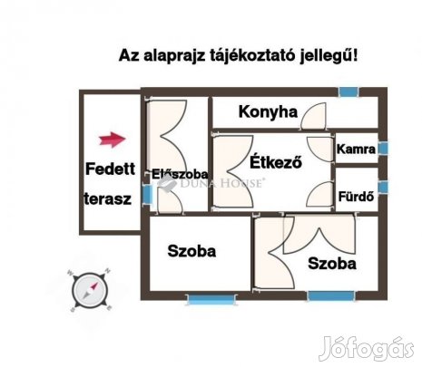 Bugyii 78 nm-es ház eladó