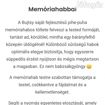 Bujtsy zsák szürke