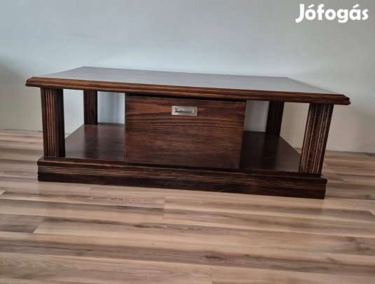 Bükk dohányzóasztal + bükk polcos szekrény + bükk Tv szekrény