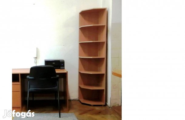 Bükk színű álló polc eladó