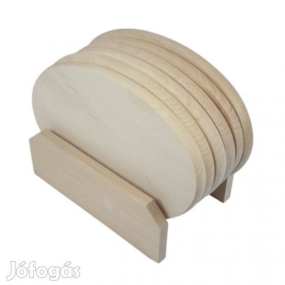 Bükkfa reggeliző készlet 23cm