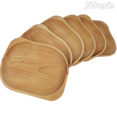 Bükkfa tányér garnitúra 30cm