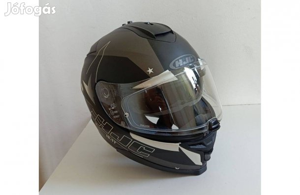 Bukósiak, M- 57-58 cm. HJC, Napszemüveg, Pinlock Betét