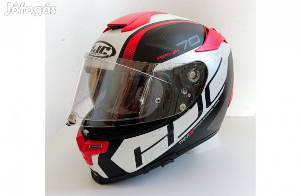 Bukósisak, HJC Rpha 70, L-59-60 cm. Carbon Kevlar, Szép Állapot