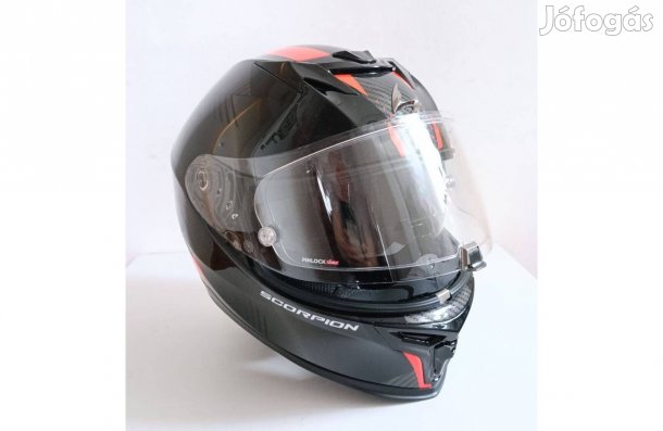 Bukósisak, S-55-56 cm. Scorpion EXO-520, Szép Állapot