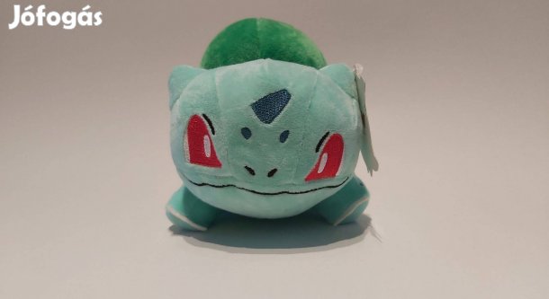 Bulbasaur pokémon plüss 22 cm Új számlával Készletről pokemon