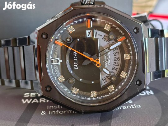 Bulova Marc Anthony Series X férfi gyémánt berakásos Vadonatúj 2 év ga