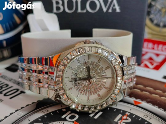 Bulova Phantom Crystal 96A236 férfi karóra Új 2 év