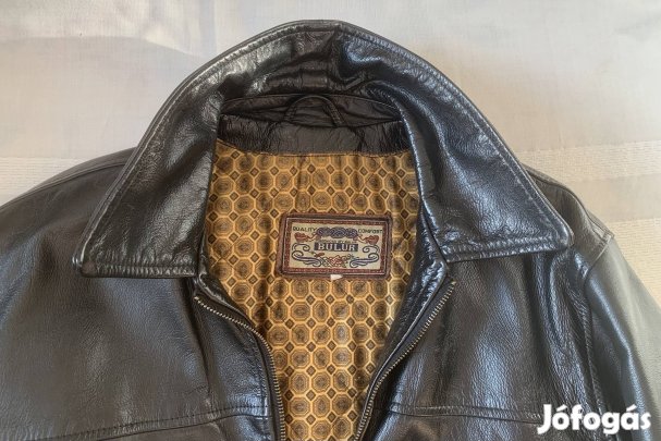 Bulur fekete bőrdzseki