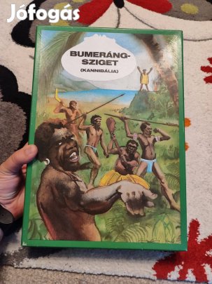 Bumeráng sziget retro társasjáték Novoplast