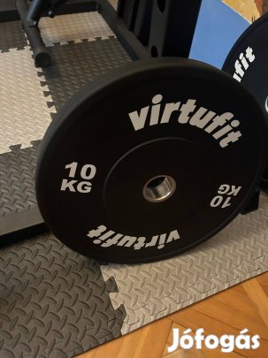 Bumper plate olimpiai gumis súlytárcsa 2x 10kg