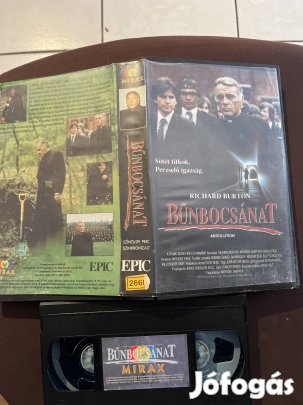 Bűnbocsánat krimi vhs 