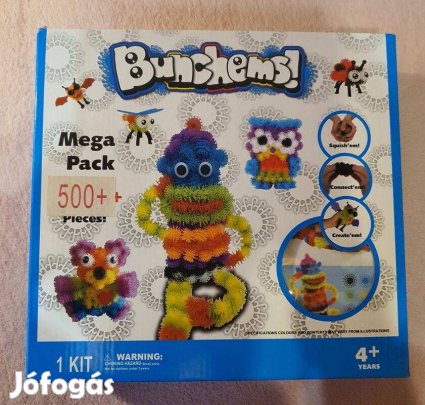 Bunchems Mega Pack, 500 darabos
