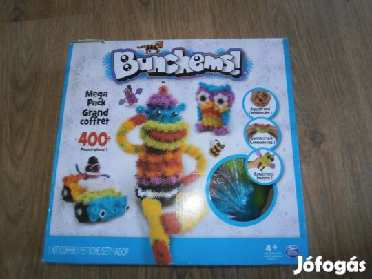 Bunchems Mega Pack színes formázó készlet - 400 db