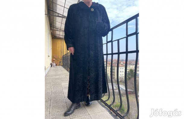 Bunda, kesztyű, fejpánt, elegáns 3 darabos téli szett