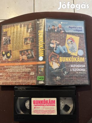 Bunkókáim vigjáték vhs 
