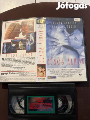 Bűnös álmok thriller vhs 