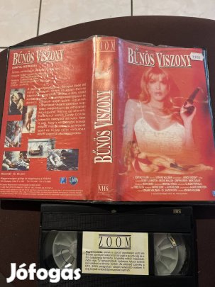 Bűnös viszony thriller vhs nagytok 