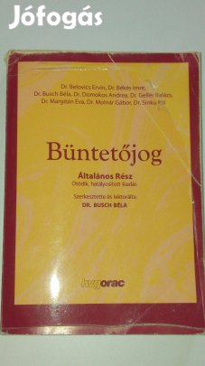 Büntetőjog - általános rész