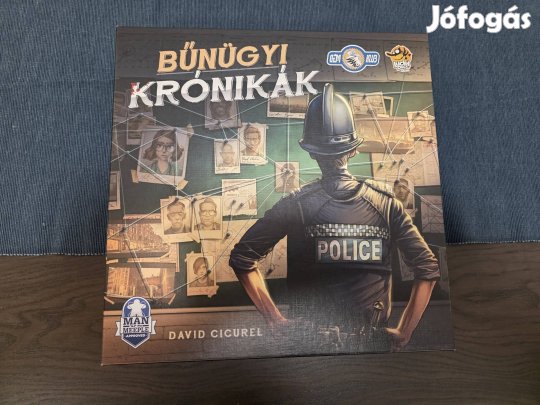 Bűnügyi Krónikák társasjáték 