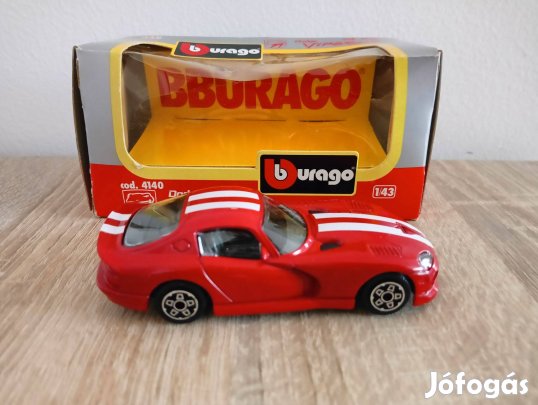 Burago Dodge Viper GTS, Red 1/43 Red