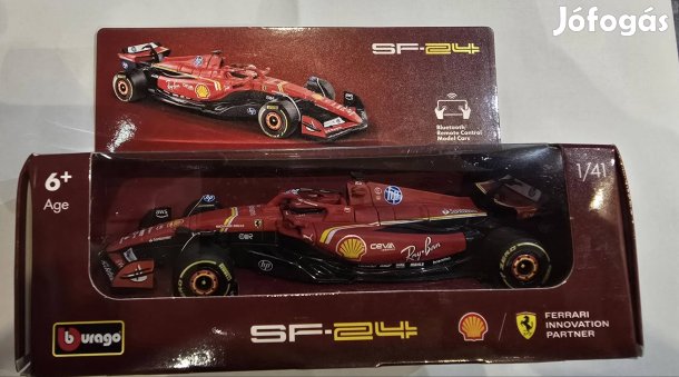 Burago Ferrari SF-25 F1 távirányítható kisautó