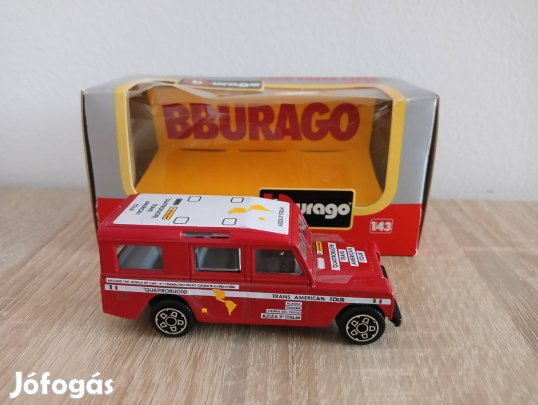 Burago Land Rover Aziza 1/43 Red