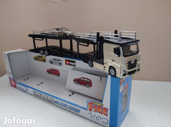 Burago Mercedes-Benz autószállító