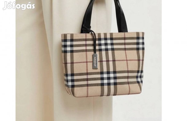 Burberry típusú divatos kézitáska eladó