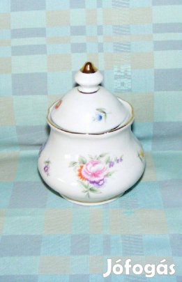 Burg Lindau porcelán cukortartó