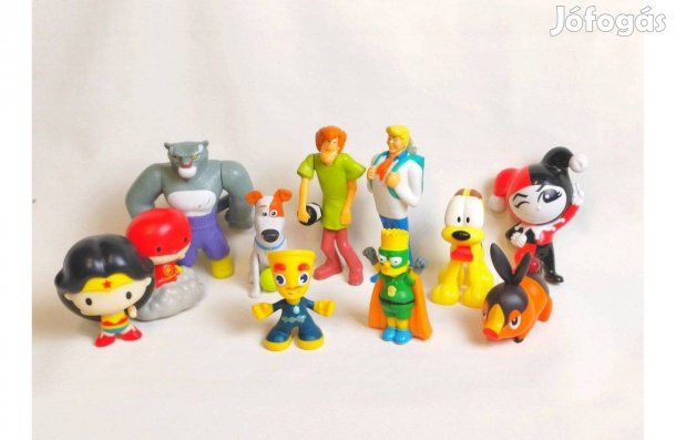 Burger King játékfigura csomag 11 db-os