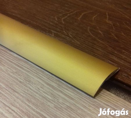 Burkolatváltó profil / Aljzat hézag takaró (arany szín)