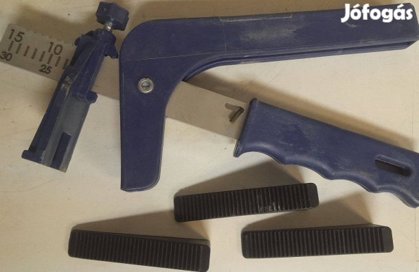 Burkolószerszám, TLS padlószinező, 185 db ékkel együtt